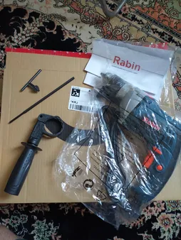 دریل چکشی 30 میلی‌متری 810 وات رابین مدل R1015