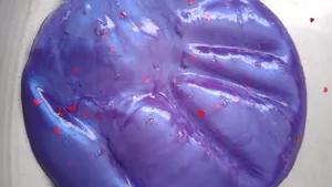 تجریه خرید پودر رنگ اسلایم تپلی مدل Metali Violet