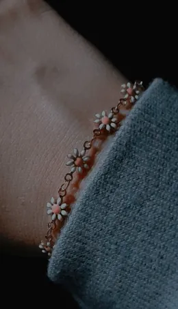 پابند زنانه مدل بابونه کد 482