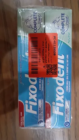 چسب دندان مصنوعی فیکسودنت مدل Neutral وزن 47 گرم مجموعه 2 عددی
