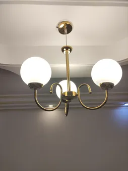 لوستر سه شعله چشمه نور کد 1219.3