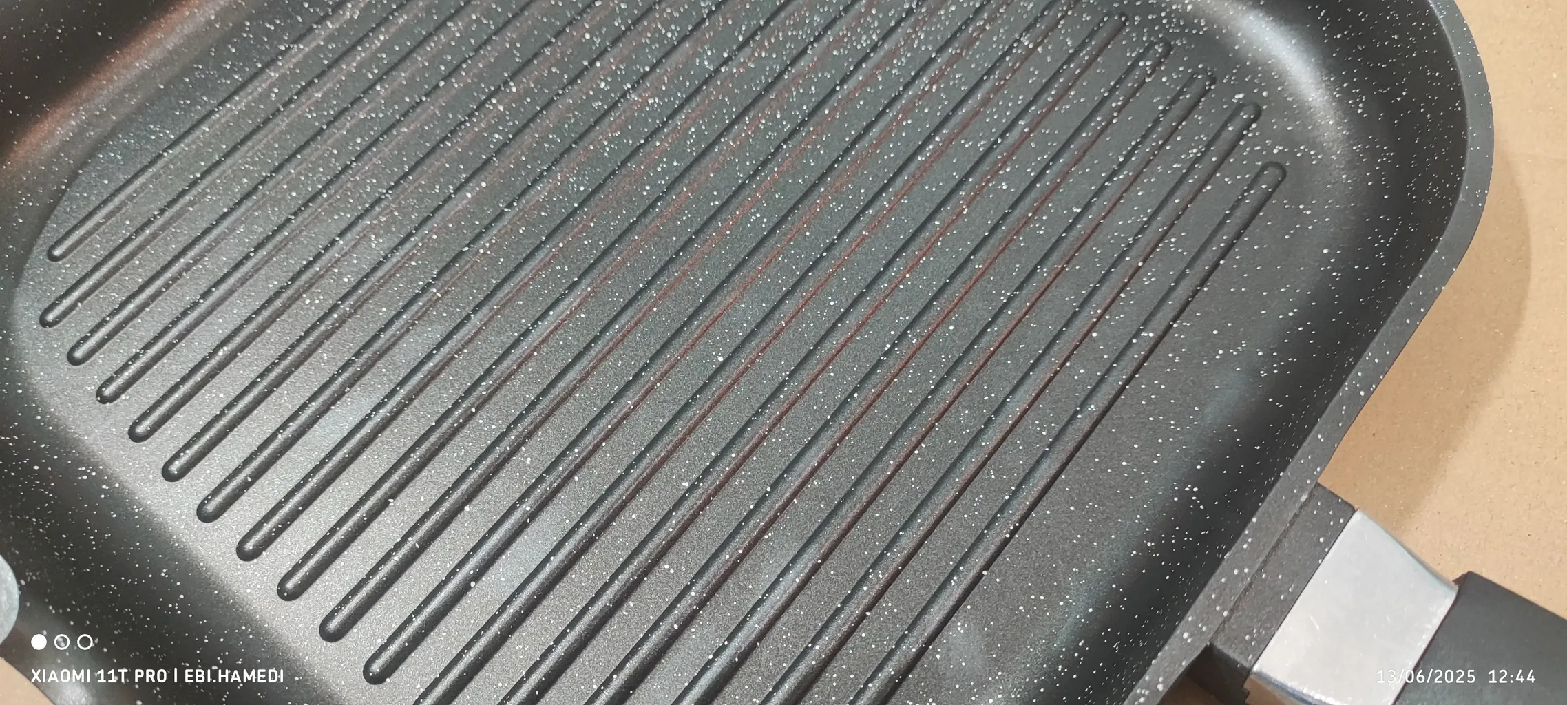 تابه گریل زرساب مدل ماربلینا سایز 28