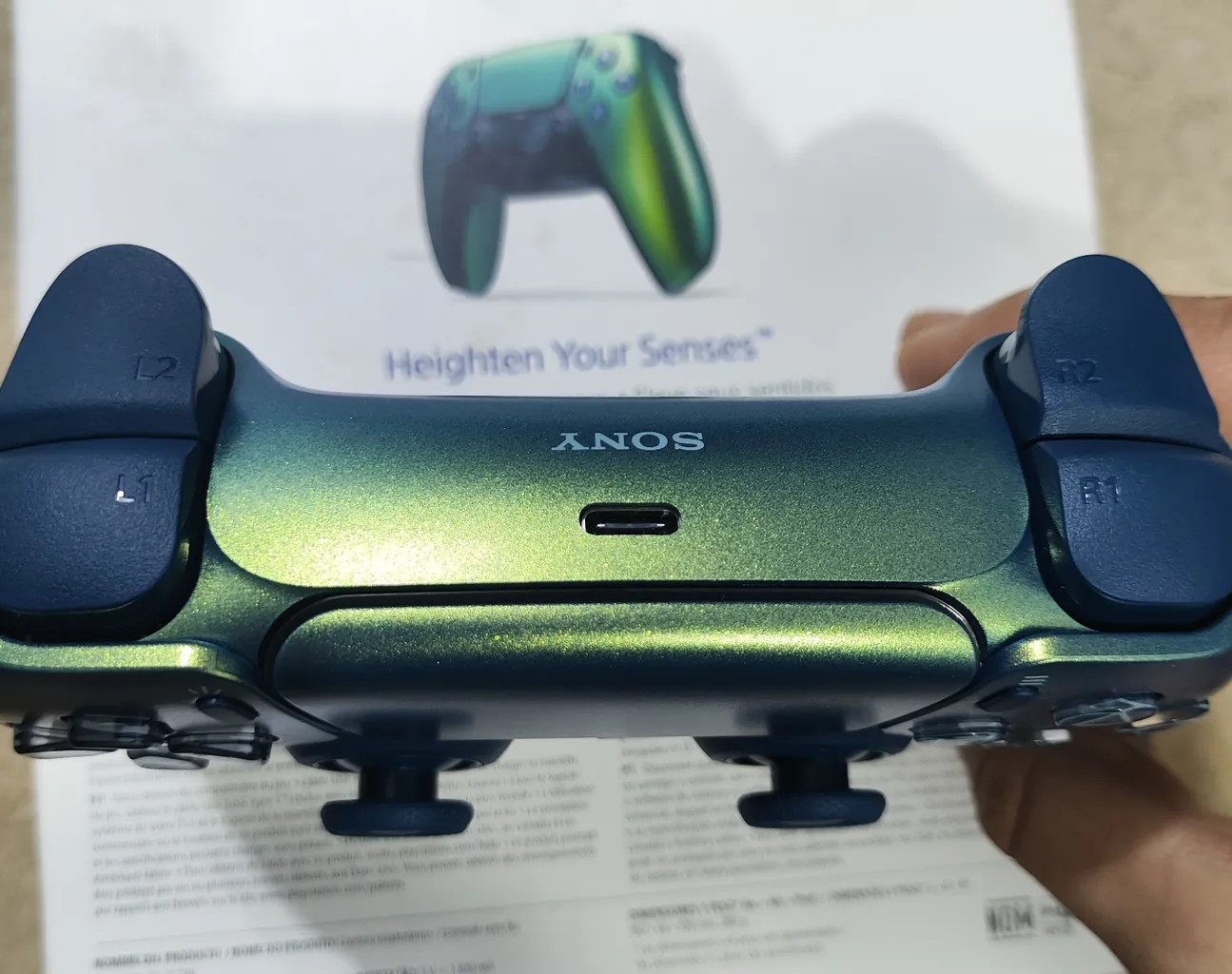 دسته بازی پلی استیشن 5 سونی مدل Chroma Teal