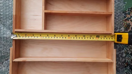 نظم دهنده قاشق و چنگال مدل چوبی تنظیم شونده کد OQ01