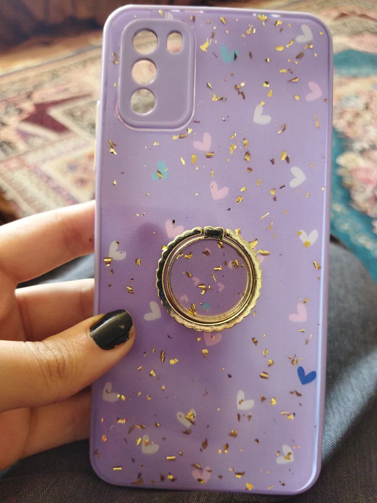 کاور مدل love pop socket مناسب برای گوشی موبایل شیایومی Poco M3 به همراه پایه نگهدارنده