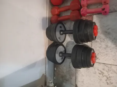 دمبل رکورد مدل 001 وزن 10 کیلوگرم