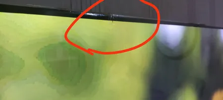 محافظ صفحه نمایش تلویزیون منحنی مدل A55 مناسب برای تلویزیون 55 اینچ