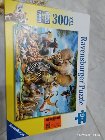 پازل 300 تکه راونزبرگر مدل African Friends کد 13075