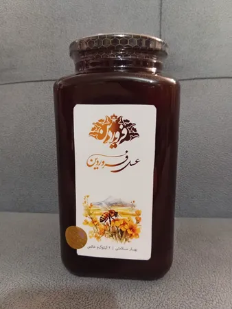 عسل طبیعی کوهی فروردین - 2000 گرم