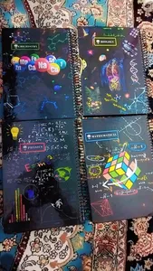 تجریه خرید دفتر مشق 100 برگ تیما مدل کالج مجموعه 4 عددی