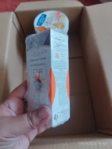 تجریه خرید کرم ضدآفتاب روشن کننده سان‌سیف