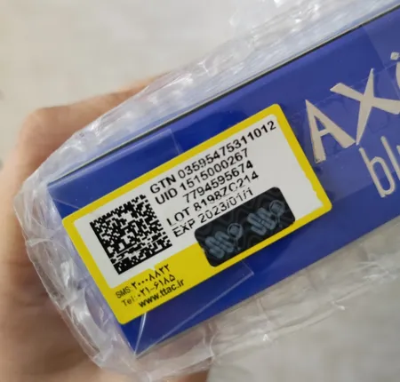 ادو تویلت مردانه اکسیس مدل Blue حجم 90 میلی لیتر