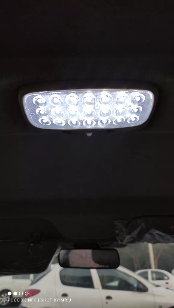 چراغ ال ای دی سقف خودرو تک لایت مناسب برای تیبا