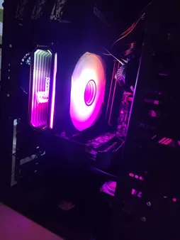 سیستم خنک کننده بادی گرین مدل NOTUS 400-ARGB