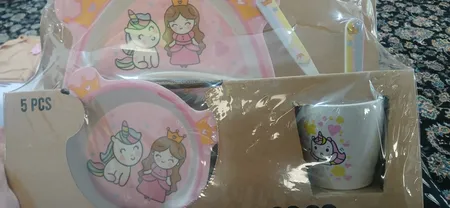 ظرف غذا کودک کوکو مدل unecNew مجموعه 5 عددی