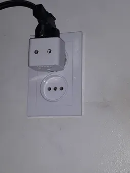 پریز برق دوقلو خیام الکتریک مدل KH8055