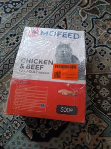 تجریه خرید غذای خشک گربه مفید مدل Chiken&Beef وزن 500 گرم