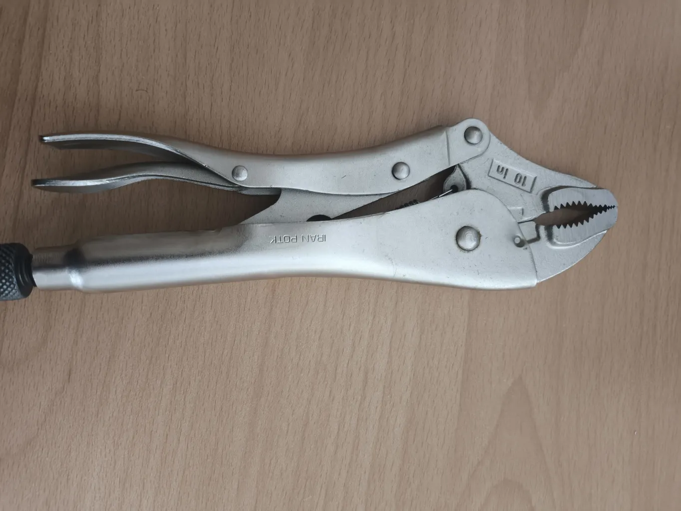 انبر قفلی ایران پتک مدل HB 1010 سایز 10 اینچ