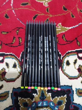 مداد مشکی آدمیرال مدل Negro کد 61C بسته 12 عددی