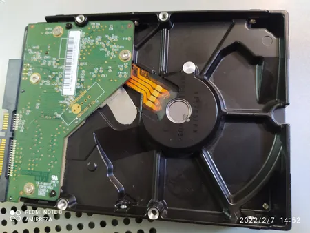 هارد دیسک اینترنال وسترن دیجیتال مدل WD BLUE WD3200AAJS ظرفیت 320 گیگابایت