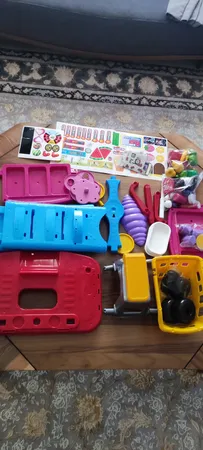 اسباب بازی سوپر مارکت مدل 703 به همراه چرخ خرید