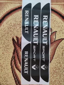 برچسب پارکابی خودرو مدل S343 مناسب برای رنو بسته 4 عددی