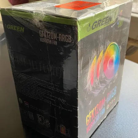 فن کیس گرین مدل HURACAN FAN GFK120M-ARGB بسته 3 عددی