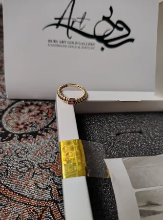 انگشتر طلا 18 عیار زنانه روبی آرت گالری مدل 326877 سایز 53