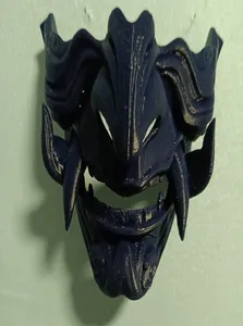 تجریه خرید ماسک ایفای نقش مدل سامورایی طرح Demon