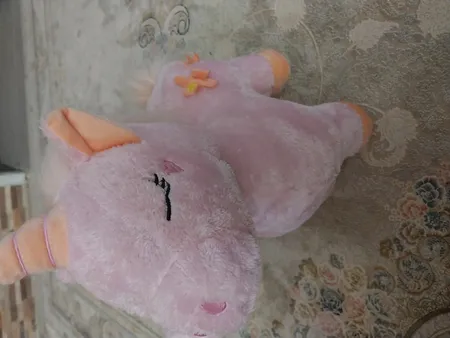 عروسک طرح اسب تک شاخ یونیکورن ایستاده ارتفاع 48 سانتی متر