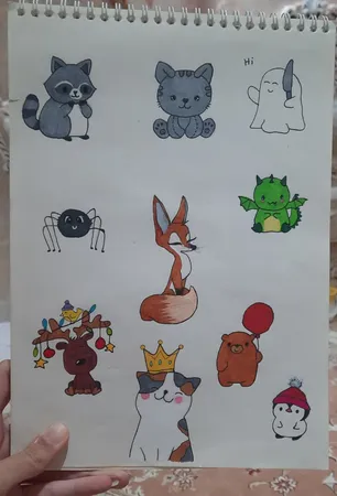 ماژیک راندو بیسیک مدل براش بسته 60 عددی