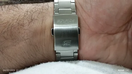 ساعت مچی عقربه‌ای مردانه کاسیو مدل EFS-S610DB-1AVUDF
