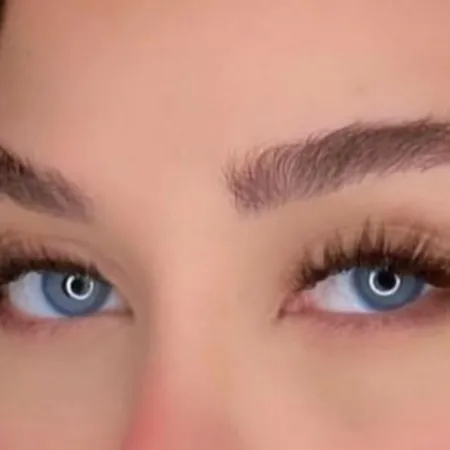 لنز چشم هرا مدل B رنگ آبی