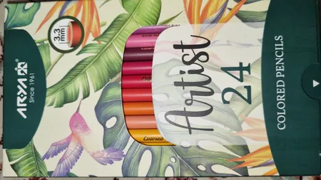 مداد رنگی 24 رنگ آریا مدل آرتیست