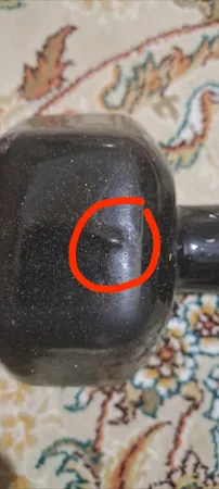 دمبل ایروبیک رکورد کد 1621 وزن 6 کیلوگرم بسته 2 عددی