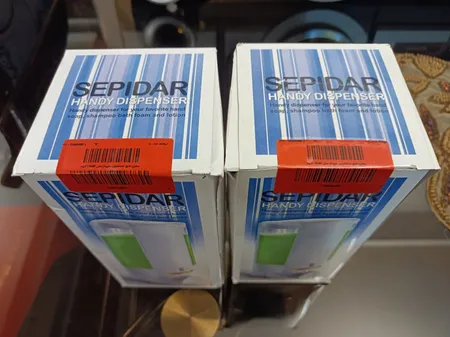 مخزن مایع دستشویی سپیدار مدل S450