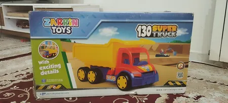 ماشین بازی زرین تویز مدل کامیون سوپر معدن F2