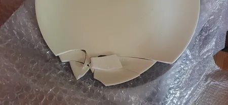 بشقاب غذاخوری مدل سرامیکی بسته 6 عددی