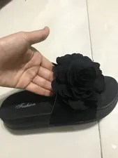 تجریه خرید دمپایی زنانه نیکتا مدل L-030-Flower-Bl