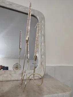 شمع مدل کریستالی کد CB-30 بسته 2 عددی