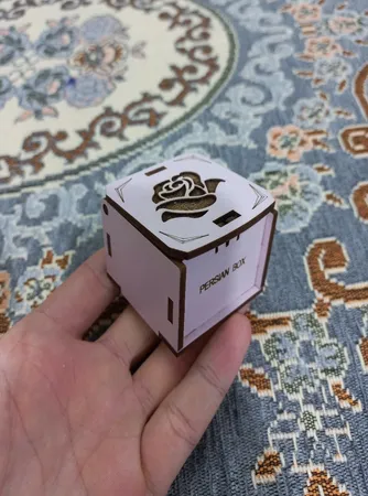 جعبه انگشتر پرشین باکس مدل جعبه جواهر