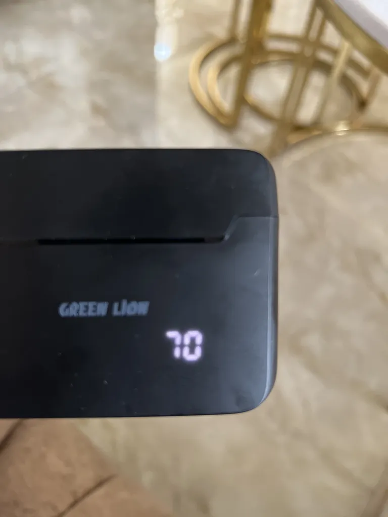 میکروفن بی سیم گرین لاین مدل 2in1 DIGITAL DISPLAY LITHTNING