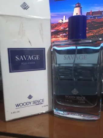 ادو پرفیوم مردانه وودی سنس مدل Savage  حجم 100 میلی لیتر