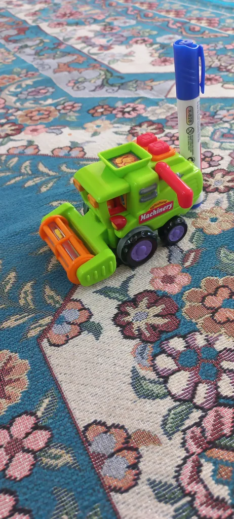 ماشین بازی هولی تویز طرح کمباین کد 02