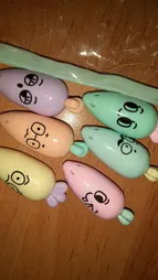 ماژیک علامت گذار طرح هویج مجموعه 6 عددی