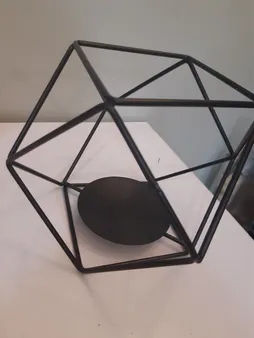 شمعدان طرح مکعب کد 116