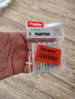 ماژیک علامت گذار 6 رنگ پنتر سری M and G مدل I Love Panter