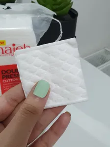 تجریه خرید پد پاک کننده آرایش صورت ناژه مدل Double Press بسته 2 عددی