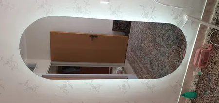 آینه مدل قدی هلالی بک لایت کد 170