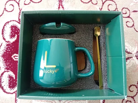 ماگ حرارتی لاکی مدل 1314 به همراه صفحه گرمکن برقی